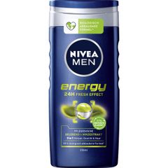 NIVEA MEN 3in1 - Pflegedusche Energy - Sữa tắm gội bạc hà, tràn đầy năng lượng, 250ml
