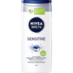 NIVEA MEN 3in1 - Pflegedusche Sensitive - Sữa tắm gội chiết xuất tre, làm dịu cơ thể, 250ml