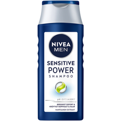 NIVEA MEN Sensitive Power Shampoo - Dầu gội Nivea Men dành cho da nhạy cảm, dễ kích ứng, chai 250ml