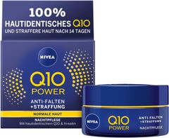 NIVEA Q10 - Kem dưỡng ban đêm chống lão hóa - Nivea Nachtcreme Q10 Plus Anti-Falten, 50 ml