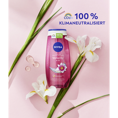 NIVEA Duschgel Waterlily & Oil - Sữa tắm tẩy da chết, sáng da tinh dầu hoa súng,  chai 250 ml