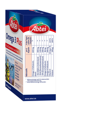 ABTEI Omega 3 Plus - Hỗ trợ tim, cân bằng cholesterol và mạch máu khỏe mạnh, hộp 60 viên