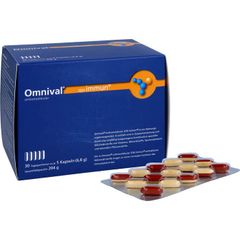 OMNIVAL ORTHOMOLEKUL 2OH 30 TP - Viên nang miễn dịch dành cho người có hệ miễn dịch suy yếu, hộp 150 viên