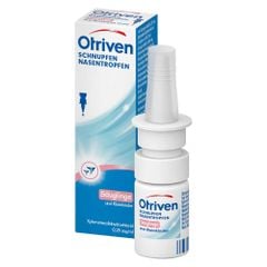 OTRIVEN 0,025% - Thuốc nhỏ trị ngạt mũi, chống cảm lạnh cho trẻ sơ sinh và trẻ dưới 2 tuổi, lọ 10ml