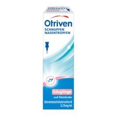 OTRIVEN 0,025% - Thuốc nhỏ trị ngạt mũi, chống cảm lạnh cho trẻ sơ sinh và trẻ dưới 2 tuổi, lọ 10ml