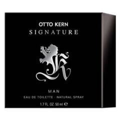Otto Kern Signature Man - Nước hoa nam, kiên định, hiện đại và tự tin, lọ 50ml