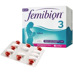 FEMIBION 3 - Thuốc bổ cho mẹ và bé sau khi sinh -  Stillzeit - Hộp 8 tuần 2x56 viên