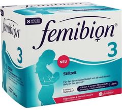 FEMIBION 3 - Thuốc bổ cho mẹ và bé sau khi sinh -  Stillzeit - Hộp 8 tuần 2x56 viên