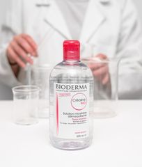 BIODERMA - Sensibio H2O Micelle, 500 ml - Nước tẩy trang cho da nhạy cảm (màu hồng)