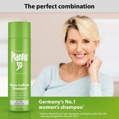 PLANTUR 39 Shampoo Phyto-Coffein Feines Haar - Dầu gội chống rụng tóc từ thảo dược, 250 ml