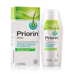 PRIORIN - Dầu gội kích thích mọc tóc, điều trị tóc rụng yếu ớt và mỏng (chai 200 ml)