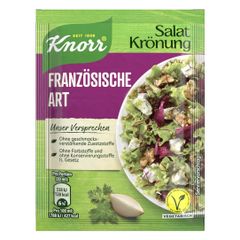 Knorr Salatkrönung Französiche Art - Gia vị trộn salat dầu giấm phong cách Pháp, set 5 gói