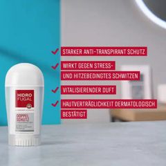 Sáp khử mùi bảo vệ kép 2in1 chống mồ hôi, 40ml - HIDRO FUGAL Doppel Schutz Stick