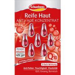 SCHAEBENS Anti-Age Konzentrat - Serum cô đặc chống lão hóa cho da trưởng thành, vỉ 7 viên