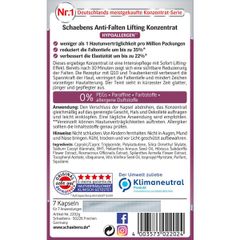 SCHAEBENS Anti-Falten Lift Konzentrat - Serum cô đặc nâng cơ, trẻ hóa làn da hiệu quả, vỉ 7 viên