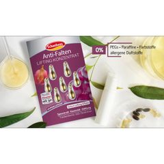 SCHAEBENS Anti-Falten Lift Konzentrat - Serum cô đặc nâng cơ, trẻ hóa làn da hiệu quả, vỉ 7 viên