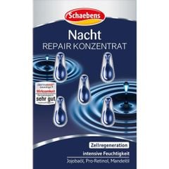 SCHAEBENS Nacht Repair Konzentrat - Serum cô đặc tái tạo da ban đêm, chống nhăn hiệu quả, vỉ 5 viên