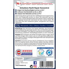 SCHAEBENS Nacht Repair Konzentrat - Serum cô đặc tái tạo da ban đêm, chống nhăn hiệu quả, vỉ 5 viên