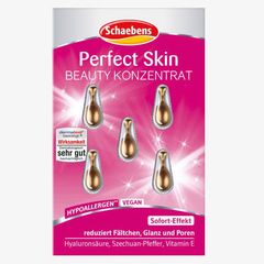 SCHAEBENS Perfect Skin Beauty Konzentrat - Serum cô đặc se khít lỗ chân lông, làm sáng mịn da, vỉ 5 viên