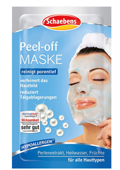 SCHAEBENS Erdbeer Peel off Maske - Mặt nạ lột tẩy da chết, sạch và sáng da, gói 12ml