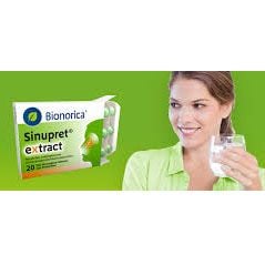 SINUPRET Extract - Thảo dược điều trị viêm xoang từ 12 tuổi trở lên, hộp 40 viên nén