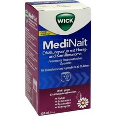 WICK MEDINAIT - Siro trị ho, cảm lạnh, cảm cúm, lọ 120ml