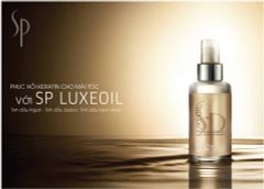 Wella SP Luxeoil Keratin Protect Oil - Tinh dầu dưỡng chăm sóc tóc hư tổn, 100ml