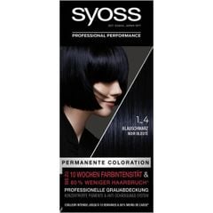 SYOSS 1-4 - Thuốc nhuộm tóc màu đen ánh xanh