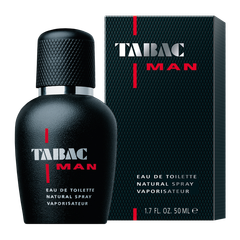 TABAC MAN EDT Natural Spray - Nước hoa nam tính, hương gỗ cay nồng, lọ 50ml