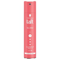 Taft Xịt giữ nếp tóc mềm mại óng ả Schwarzkopf GLANZ Halt 4 – 250ml