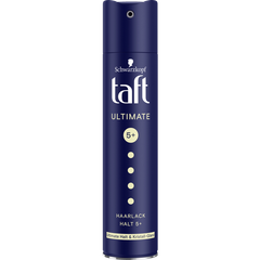 TAFT ULTIMATE HAARLACK 5+ - Xịt tạo kiểu siêu giữ nếp suốt 48H, 250ml