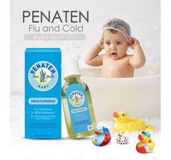 PENATEN - Tinh dầu tắm thảo dược trị cảm lạnh, ho và sổ mũi, lọ 125 ml - Badezusatz Erkältungsbad