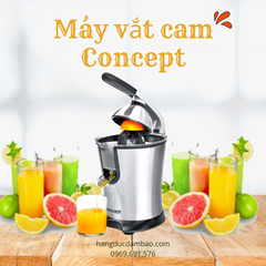 Máy vắt cam, quýt chất lượng cao CONCEPT CE 3520 thép không gỉ, màu đen 160W/750ml