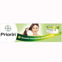 PRIORIN - Viên nang chữa rụng tóc, kích thích mọc tóc, điều trị hói đầu, Hộp 120 viên