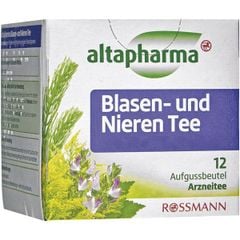 ALTAPHARMA Blasen Nieren Tee - Trà dược liệu, trị tiểu đau, tiểu buốt và đái rắt, hộp (8 gói x 2g).