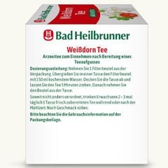 Hỗ trợ tuần hoàn máu và chức năng tim mạch, Bad Heilbrunner, Trà dược liệu hộp (8 gói x 2g).