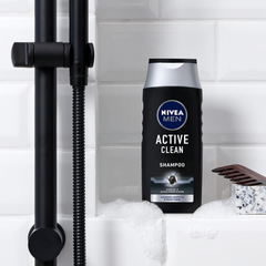 NIVEA MEN Active - Dầu gội than hoạt tính cho Nam, 250ml