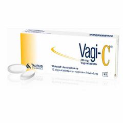 Thuốc trị viêm, rối loạn môi trường âm đạo do vi khuẩn - Vagi- C fem, hộp 12v