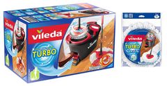 VILEDA TURBO - BỘ LAU NHÀ TUA BIN XOÁY 360°  - Wischmop