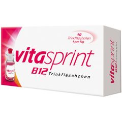 VITASPRINT B12 Trinkfläschchen - Hỗ trợ thần kinh, tăng cường sức khỏe và năng lượng, tăng sức đề kháng.