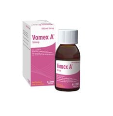 VOMEX A Sirup 330mg - Thuốc uống chống say xe, buồn nôn cho trẻ em hương vị thơm ngon, chai 100ml