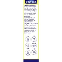 ZIRKULIN Flohsamen Bio - Thảo dược điều trị táo bón từ Hạt mã đề hữu cơ, hộp 300g