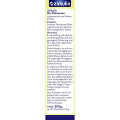 ZIRKULIN Flohsamen Bio - Thảo dược điều trị táo bón từ Hạt mã đề hữu cơ, hộp 300g