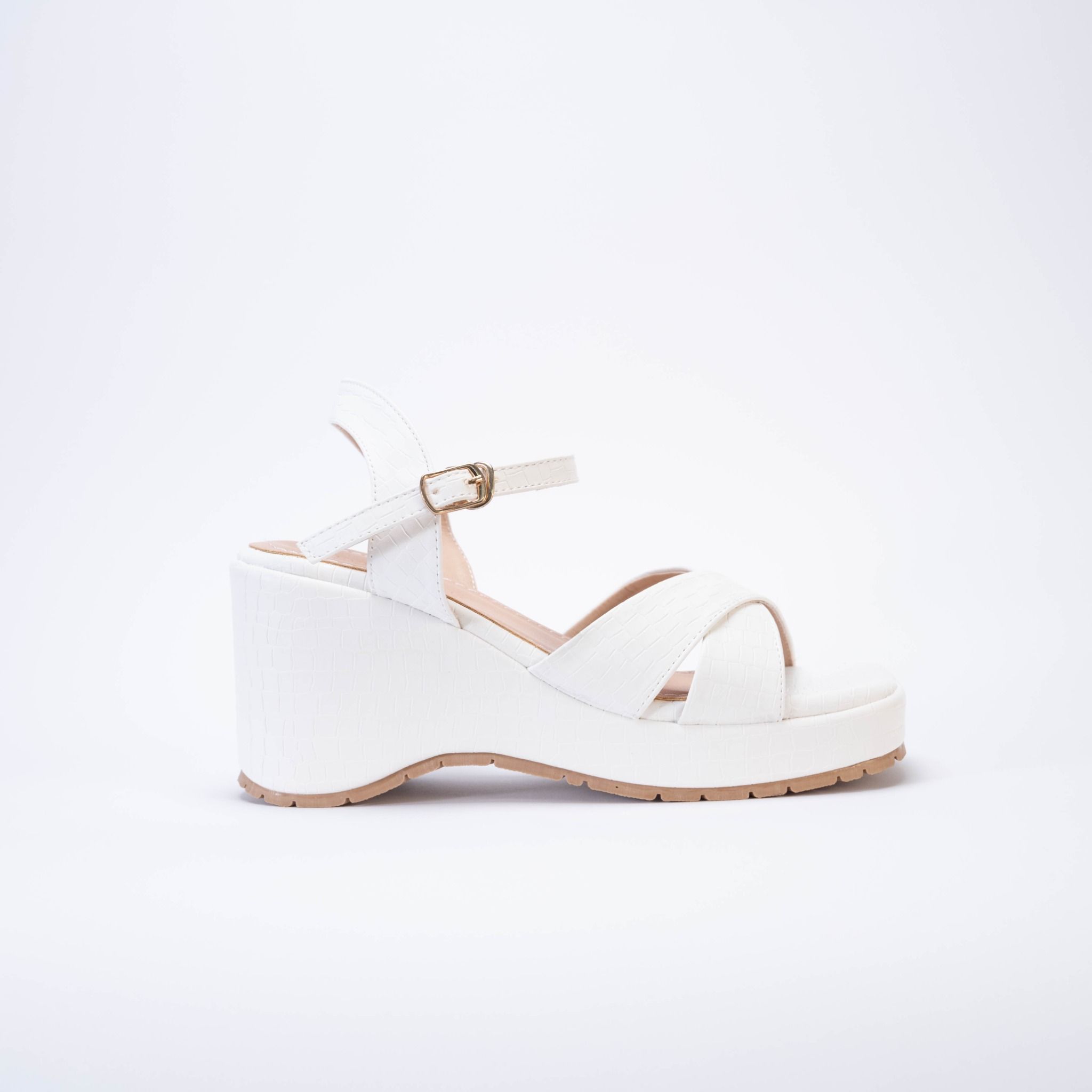 Sandal xuồng mũi vuông, quai chéo DX38