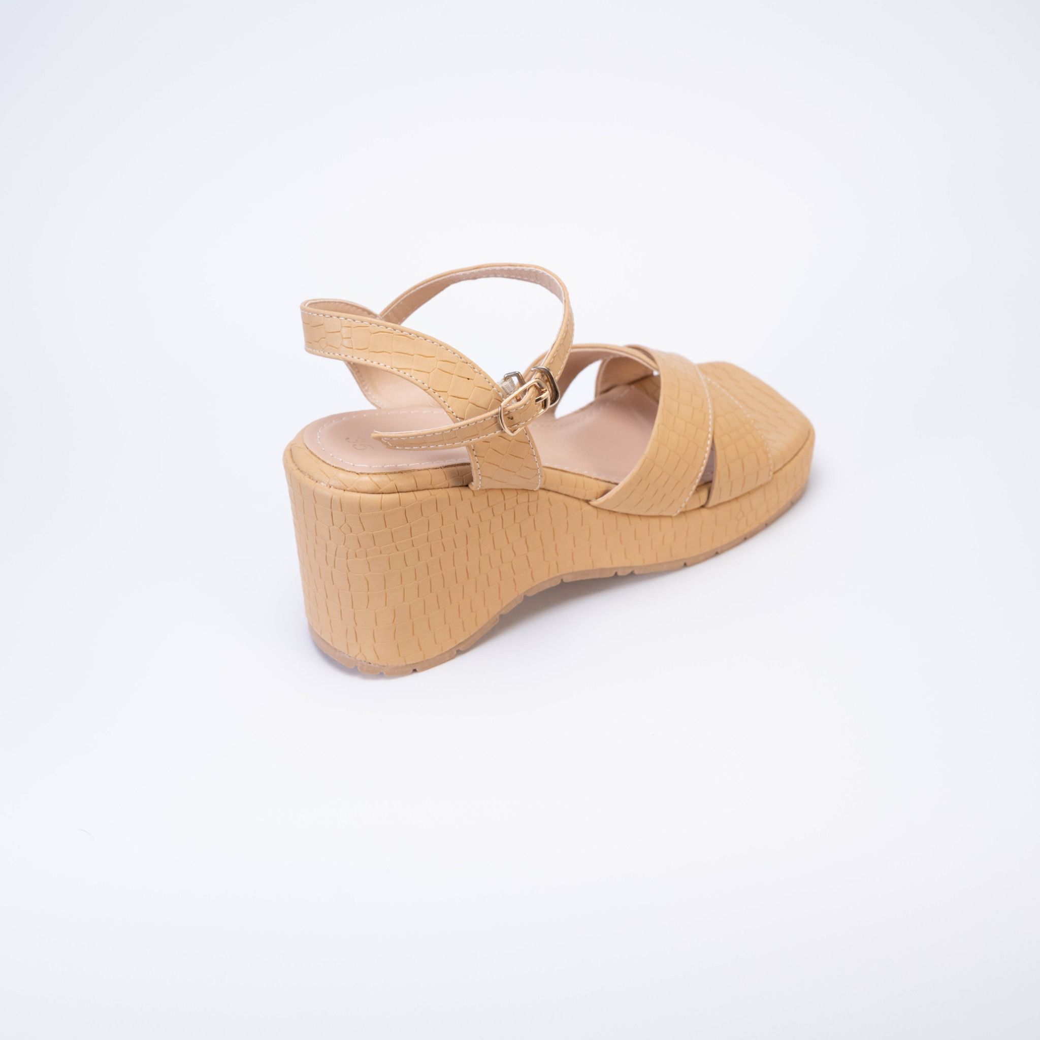 Sandal xuồng mũi vuông, quai chéo DX38