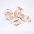 Sandal xuồng mũi vuông, quai ngang DX39