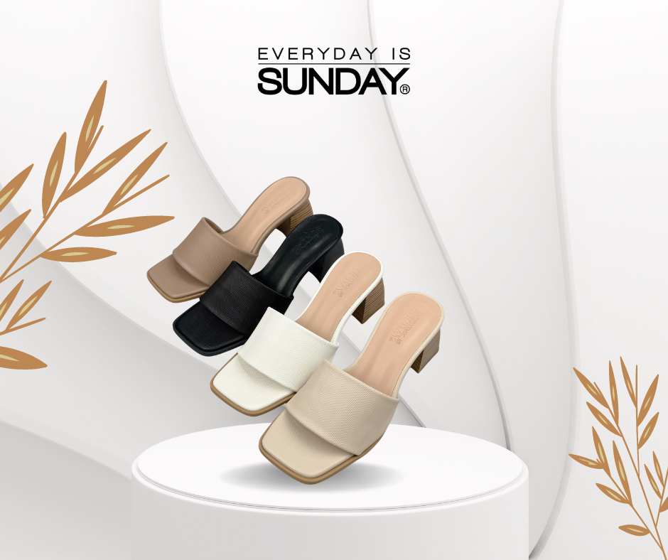 Guốc quai ngang sọc SUNDAY GG65