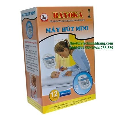 MÁY HÚT DỊCH MINI BAYOKA CHÍNH HÃNG