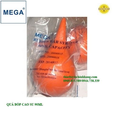 QUẢ BÓP CAO SU XÉT NGHIỆM 90ML
