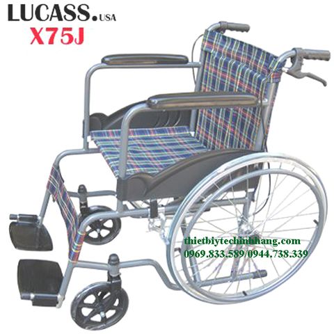 Xe lăn cơ Lucass x75j